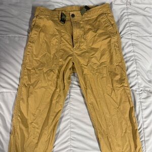 GAP Tan Cargo Pants with Straight Leg Design